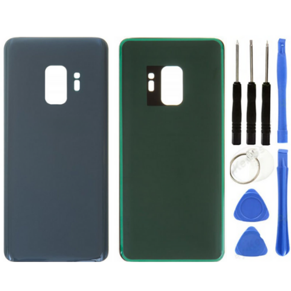 Samsung S9 SM-G960 Uyumlu Arka Pil Kapağı Gri + Tamir Seti - Image 1