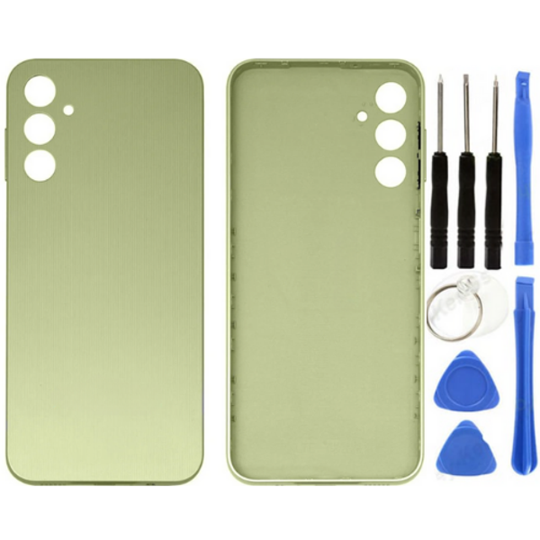 Samsung A14 SM-A145F Uyumlu Arka Pil Kapağı Yeşil + Tamir Seti - Image 1