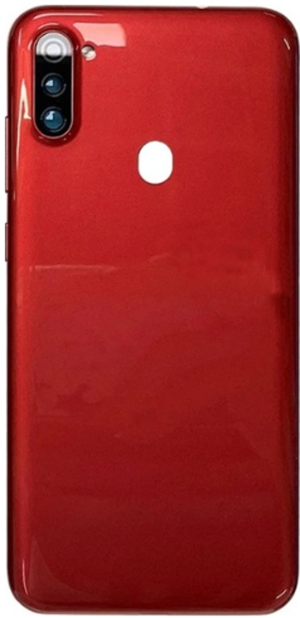 Samsung A11 SM-A115 Uyumlu Arka Pil Kapağı Kırmızı - Image 1