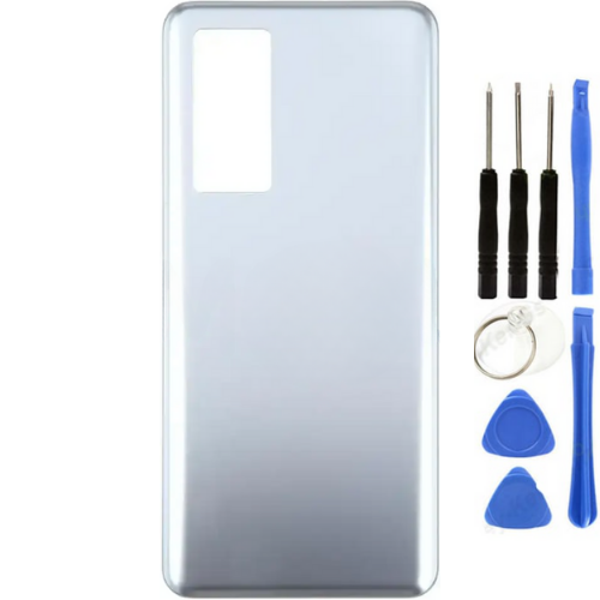 Xiaomi Mi 12T Pro Uyumlu Arka Pil Kapağı Beyaz + Tamir Seti - Image 1