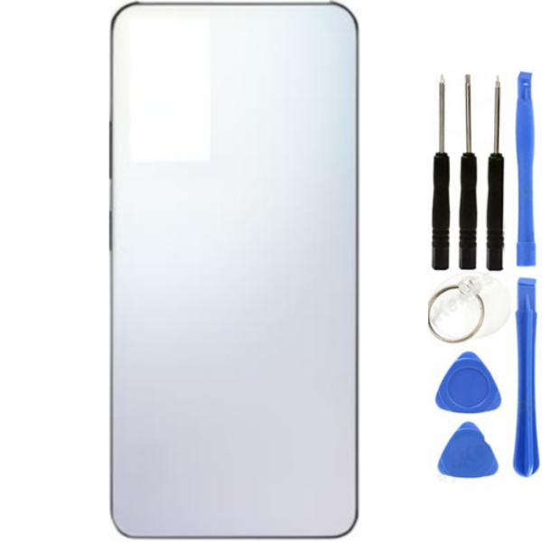 Redmi Note 12 Pro Uyumlu Arka Pil Kapağı Beyaz + Tamir Seti - Image 1