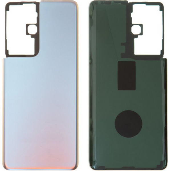Samsung S21 Ultra SM-G998 Uyumlu Arka Pil Kapağı Beyaz - Image 1