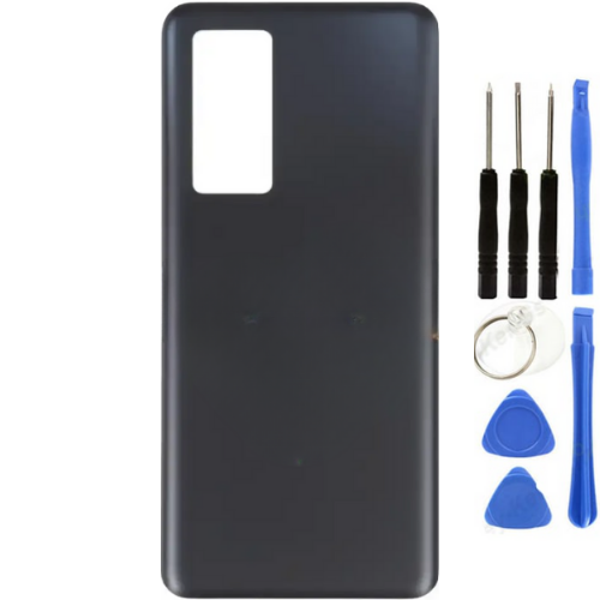 Xiaomi Mi 12T Pro Uyumlu Arka Pil Kapağı Siyah + Tamir Seti - Image 1
