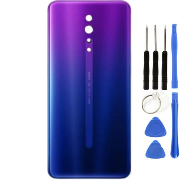Oppo Reno Z Uyumlu Arka Pil Kapağı Mavi + Tamir Seti - Image 1