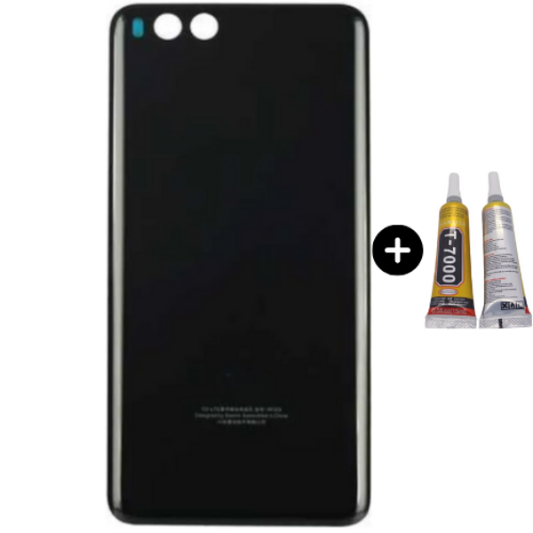 Xiaomi Mi Note 3 Uyumlu Arka Pil Kapağı Siyah + B7000 - Image 1