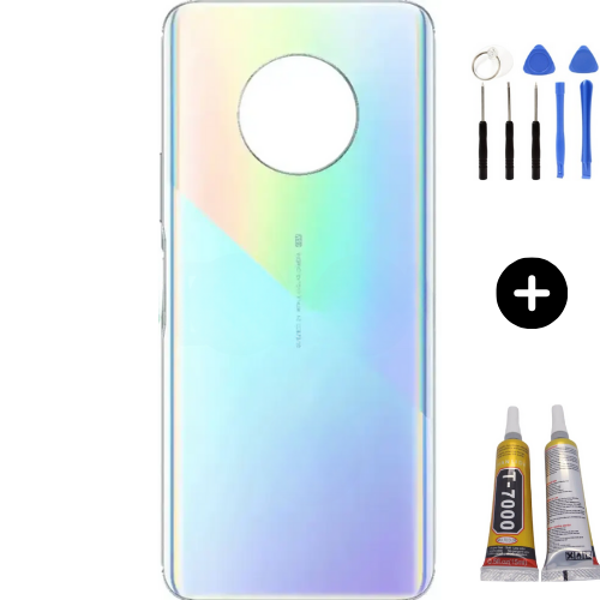İnfinix Note 7 Uyumlu Arka Kapak Beyaz + Montaj Seti - Image 1