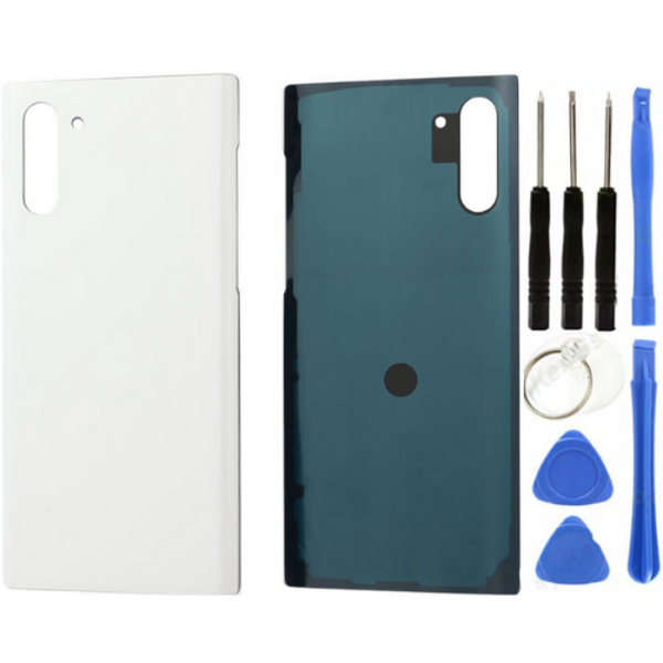 Samsung Galaxy Note 10 SM-N970 Uyumlu Arka Pil Kapağı Beyaz + Tamir Seti - Image 1