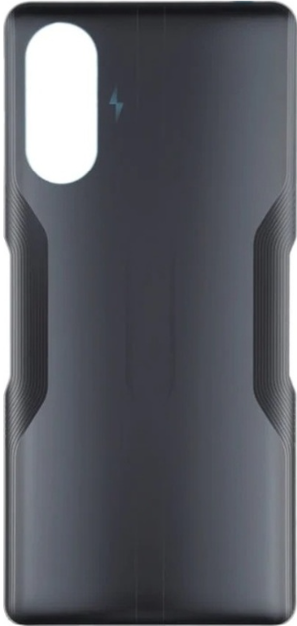 Xiaomi Poco Pocophone F3 GT Uyumlu Arka Pil Kapağı Siyah - Image 1