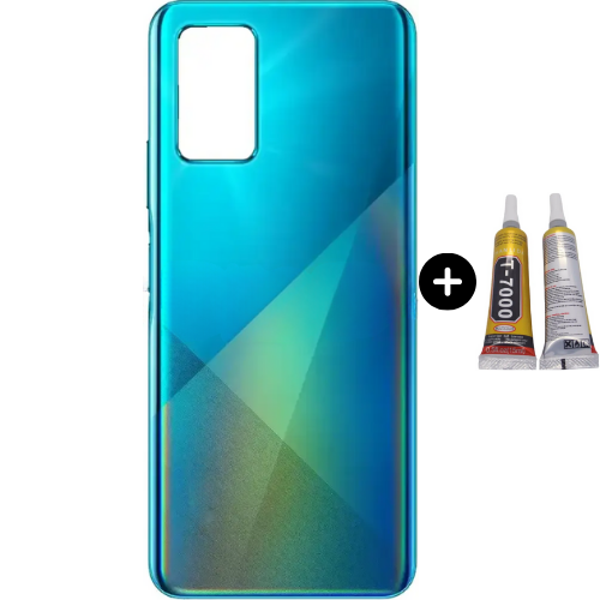 İnfinix Note 8 Uyumlu Arka Kapak Turkuaz + B7000 - Image 1