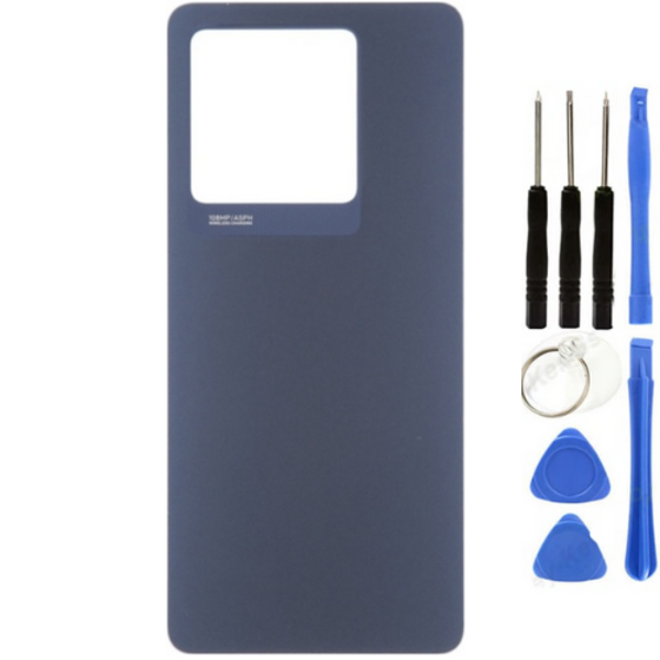 İnfinix Note 30 Pro Uyumlu Arka Kapak Siyah + Tamir Seti - Image 1