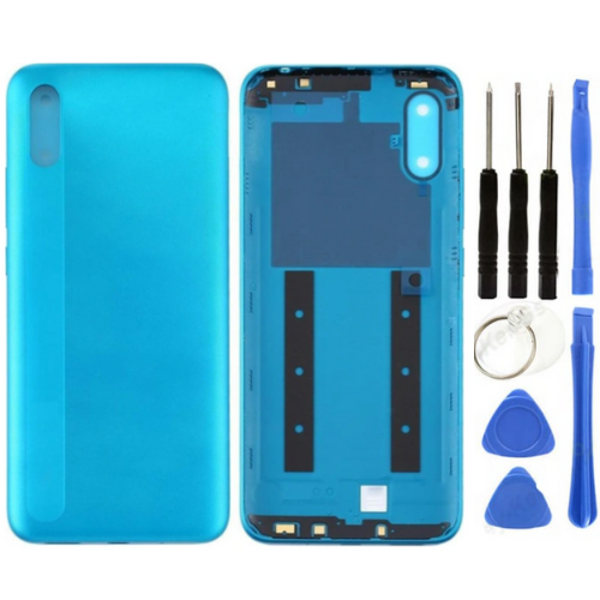 Redmi 9A Uyumlu Full Kasa Arka Pil Kapağı Yeşil + Tamir Seti - Image 1
