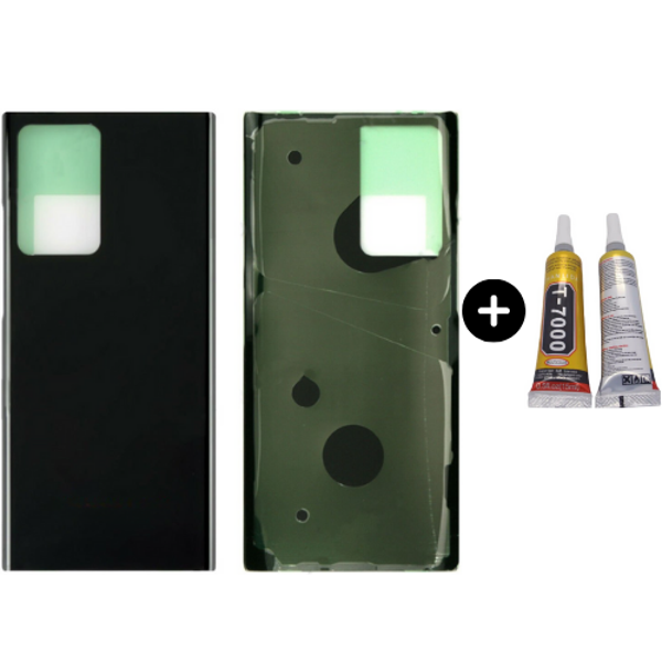 Samsung Galaxy Note 20 Ultra SM-N985 Uyumlu Arka Pil Kapağı Siyah + B7000 - Image 1