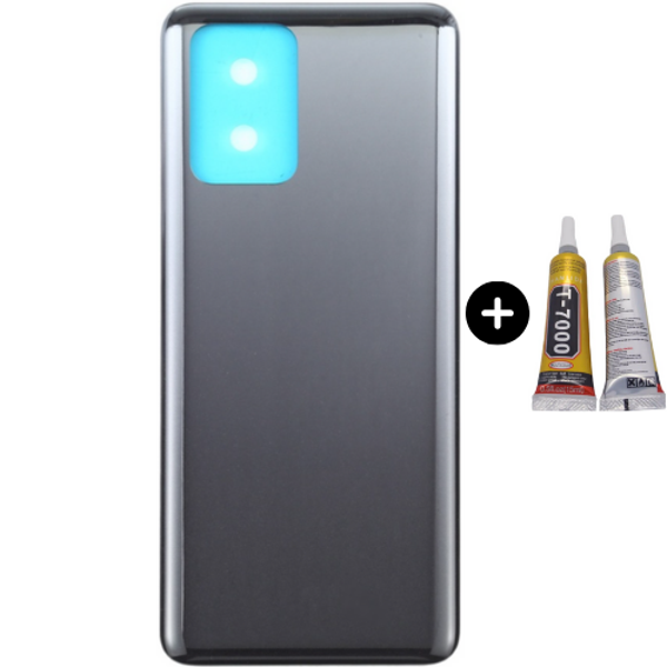 Redmi Note 10 Uyumlu Arka Pil Kapağı Siyah + B7000 - Image 1