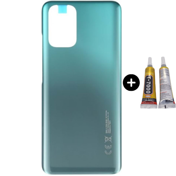 Redmi Note 10 Uyumlu Arka Pil Kapağı Yeşil + B7000 - Image 1