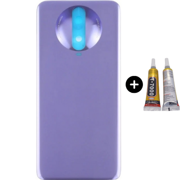 Redmi K30 Uyumlu Arka Pil Kapağı Mor + B7000 - Image 1