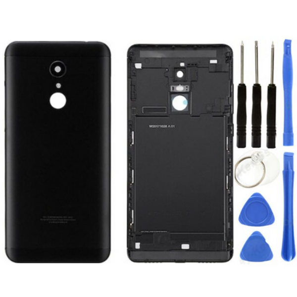 Redmi 5 Uyumlu Full Kasa Arka Pil Kapağı Siyah + Tamir Seti - Image 1