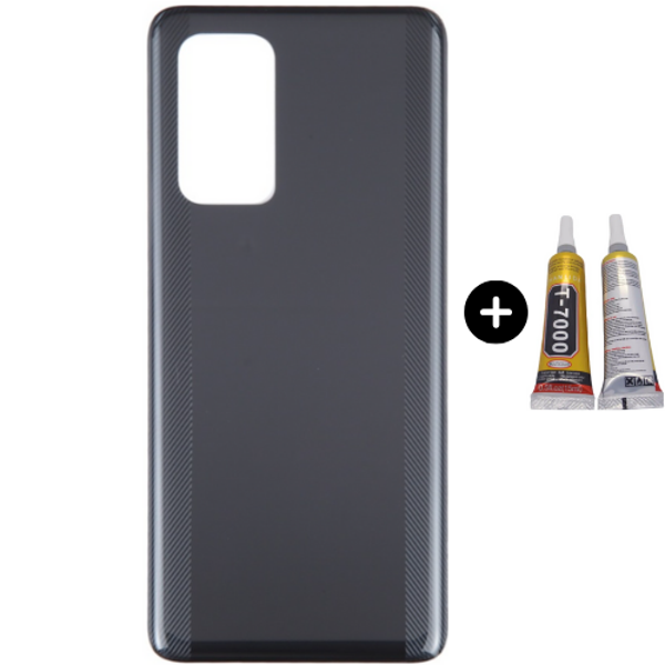 Redmi K60 Uyumlu Arka Pil Kapağı Siyah + B7000 - Image 1