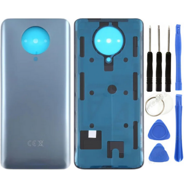 Redmi K30 Pro Uyumlu Arka Pil Kapağı Siyah + Tamir Seti - Image 1