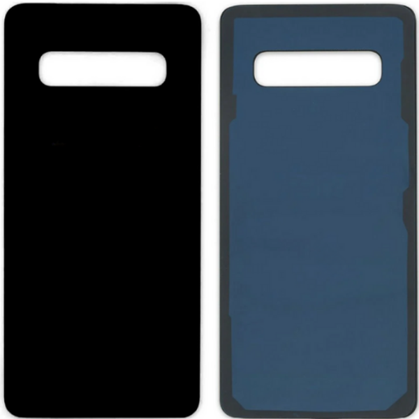 Samsung S10 SM-G973f Uyumlu Arka Pil Kapağı Siyah - Image 1