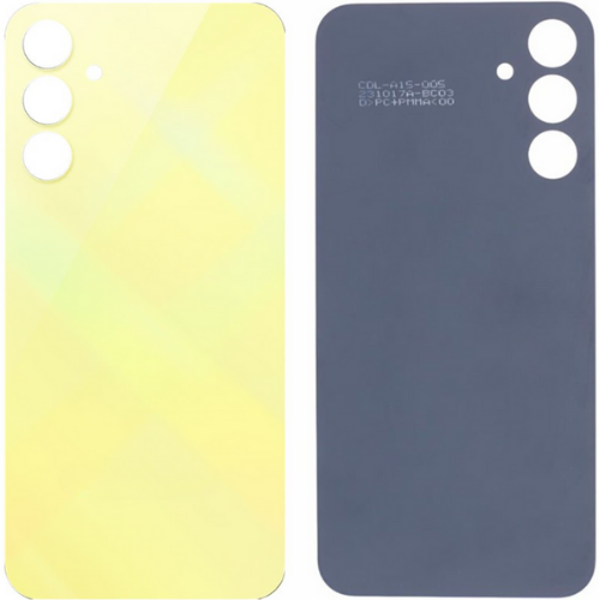 Samsung A15 SM-A155F Uyumlu Arka Pil Kapağı Sarı - Image 1