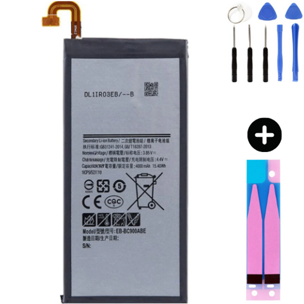 Samsung Galaxy C9 Pro C9000 Uyumlu A Kalite Batarya Pil + Montaj Seti - Image 1