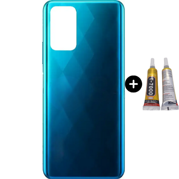 İnfinix Note 8İ Uyumlu Arka Kapak Koyu Mavi + B7000 - Image 1