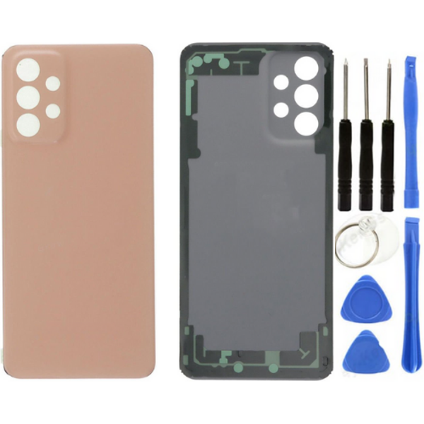 Samsung A23 SM-A235F Uyumlu Arka Pil Kapağı Pembe + Tamir Seti - Image 1