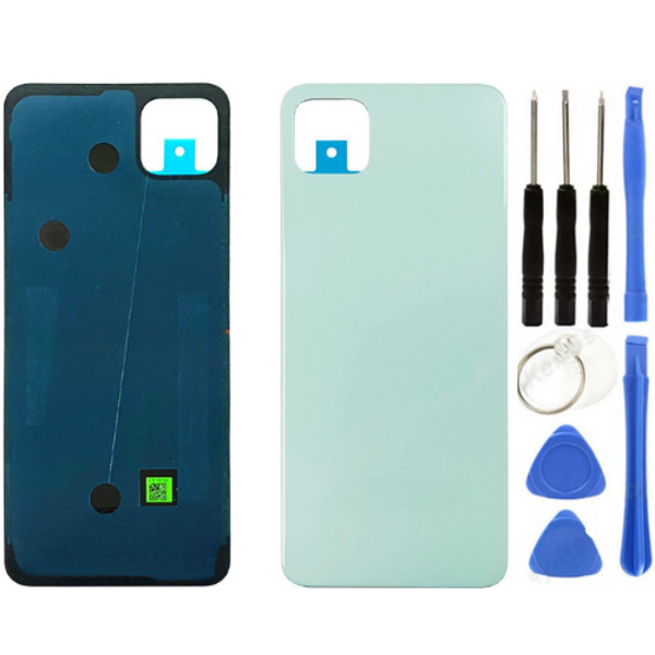 Samsung A22 5G SM-A226F Uyumlu Arka Pil Kapağı Yeşil + Tamir Seti - Image 1