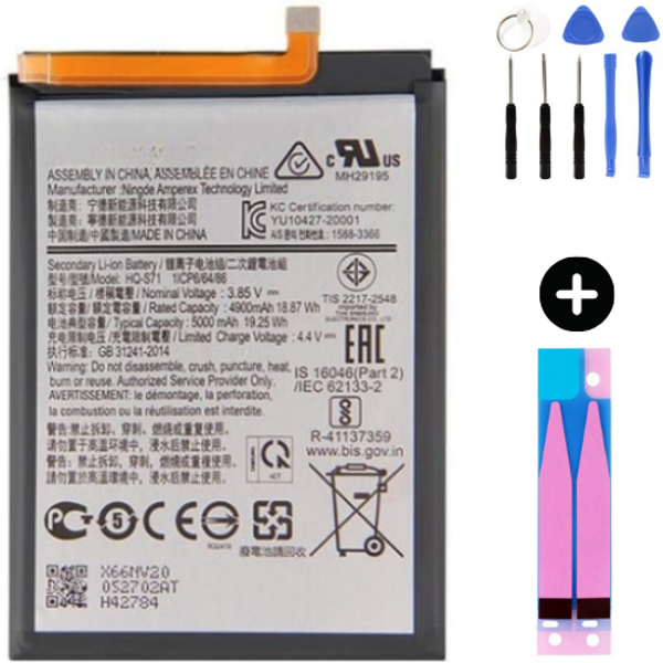 Samsung Galaxy M11-M12 M115f Uyumlu A Kalite Batarya Pil + Montaj Seti - Image 1