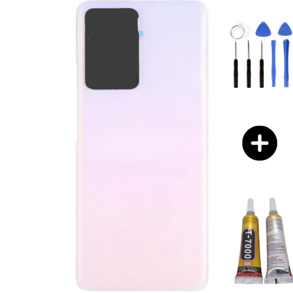 Xiaomi Mi 13 Lite Uyumlu Arka Pil Kapağı Pembe + Montaj Seti - Image 1