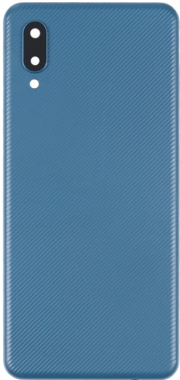 Samsung A02 SM-A022F Uyumlu Arka Pil Kapağı Mavi - Image 1