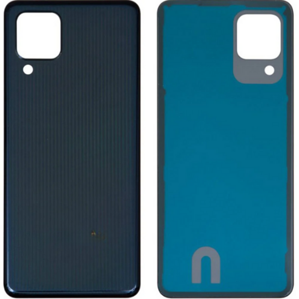 Samsung M32 SM-M325F Uyumlu Arka Pil Kapağı Siyah - Image 1
