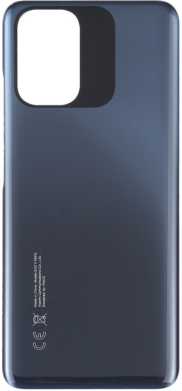 Xiaomi Poco Pocophone M5S Uyumlu Arka Pil Kapağı Siyah - Image 1