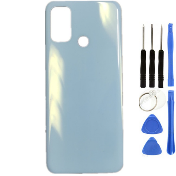 Oppo A32 Uyumlu Arka Pil Kapağı Beyaz + Tamir Seti - Image 1