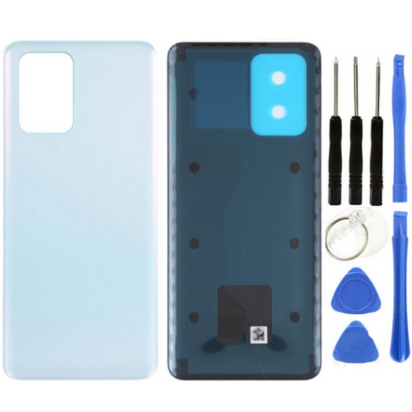 Xiaomi Poco Pocophone X3 GT Uyumlu Arka Pil Kapağı Beyaz + Tamir Seti - Image 1