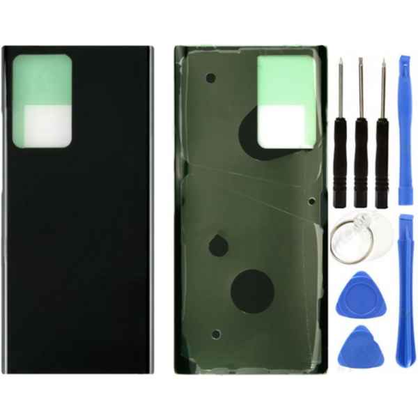 Samsung Galaxy Note 20 Ultra SM-N985 Uyumlu Arka Pil Kapağı Siyah + Tamir Seti - Image 1