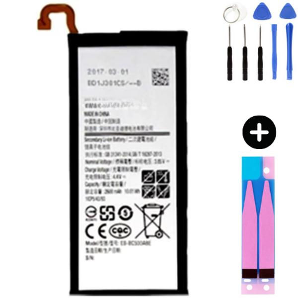 Samsung Galaxy C5 Pro C5010 Uyumlu A Kalite Batarya Pil + Montaj Seti - Image 1