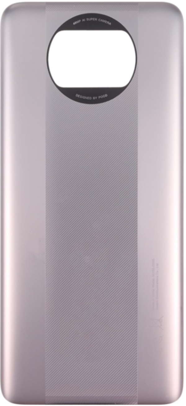 Xiaomi Poco Pocophone X3 Pro Uyumlu Arka Pil Kapağı Gold - Image 1