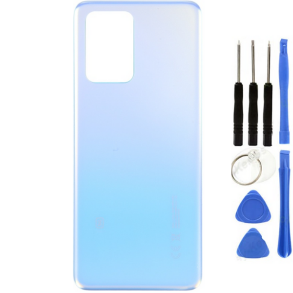 Xiaomi Poco Pocophone X4 GT Uyumlu Arka Pil Kapağı Mavi + Tamir Seti - Image 1