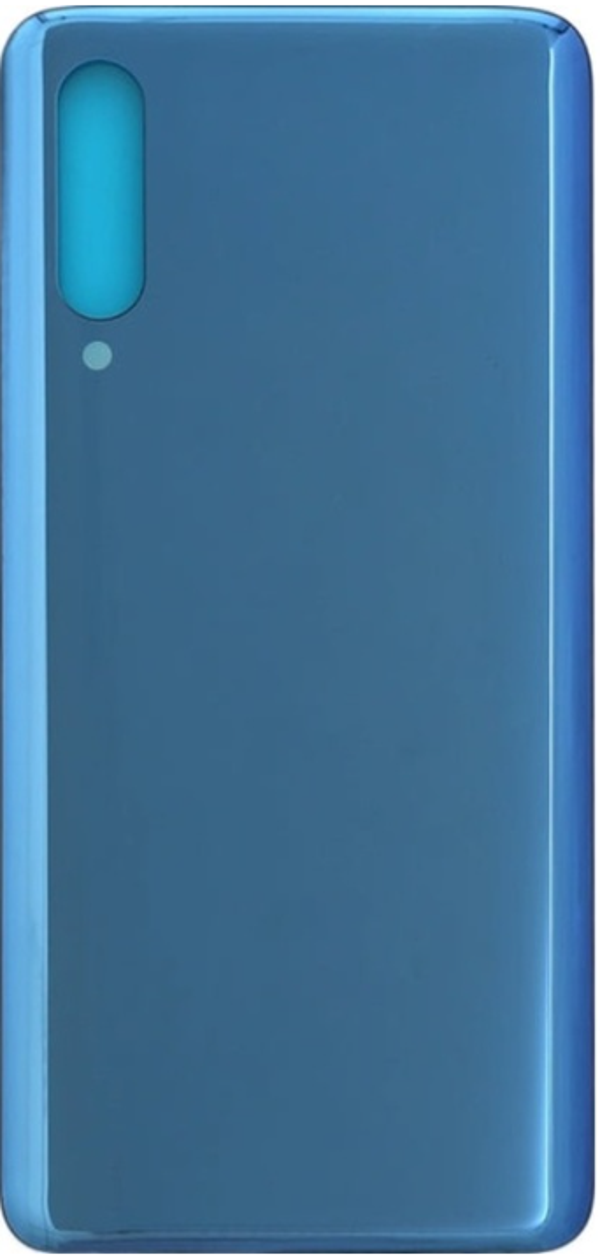 Xiaomi Mi 9 Uyumlu Arka Pil Kapağı Mavi  - Image 1