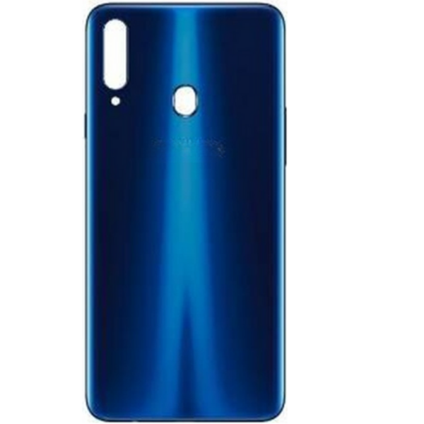 Samsung A20S SM-A207 Uyumlu Arka Pil Kapağı Mavi - Image 1