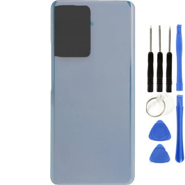 Xiaomi Mi 13 Lite Uyumlu Arka Pil Kapağı Mavi + Tamir Seti - Image 1