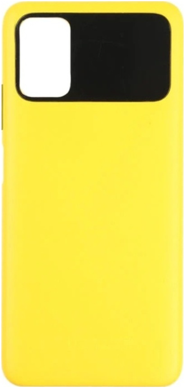 Xiaomi Poco Pocophone M3 Uyumlu Full Kasa Arka Pil Kapağı Sarı - Image 1