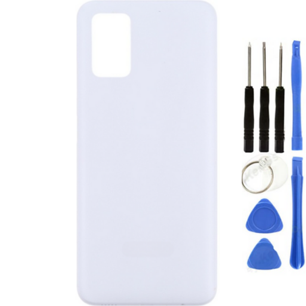 Samsung A03S SM-A037F Uyumlu Arka Pil Kapağı Beyaz + Tamir Seti - Image 1