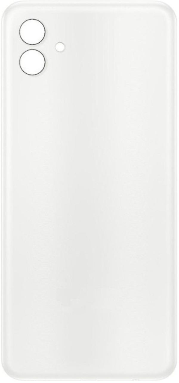 Samsung A04 SM-A045F Uyumlu Arka Pil Kapağı Beyaz - Image 1