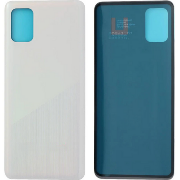 Samsung A31 SM-A315 Uyumlu Arka Pil Kapağı Beyaz - Image 1