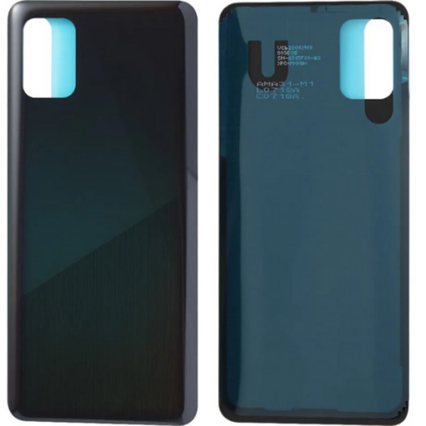 Samsung A31 SM-A315 Uyumlu Arka Pil Kapağı Siyah - Image 1