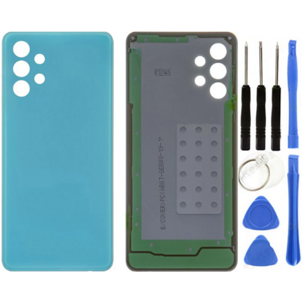 Samsung A32 SM-A325 Uyumlu Arka Pil Kapağı Mavi + Tamir Seti - Image 1