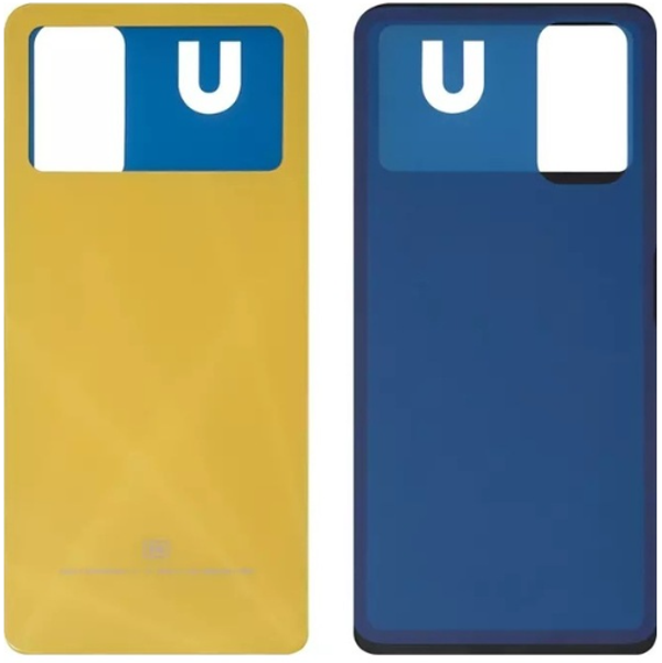 Xiaomi Poco Pocophone X4 Pro 5G Uyumlu Arka Pil Kapağı Sarı - Image 1