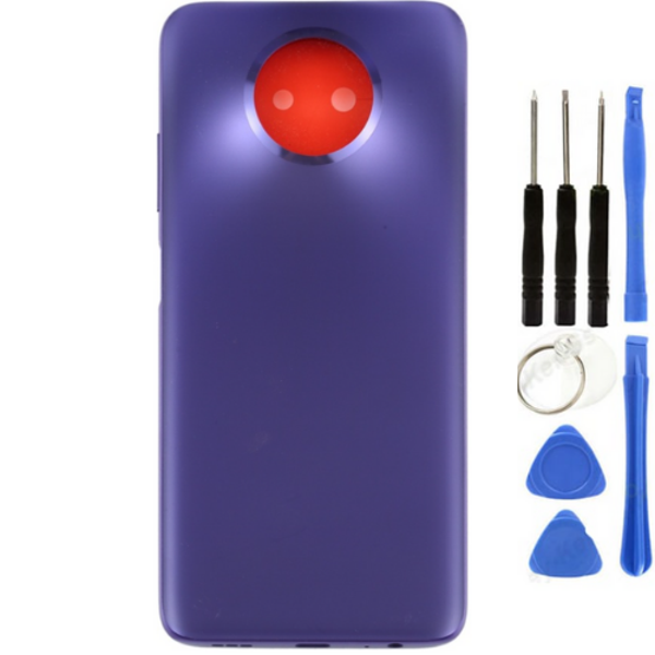 Redmi Note 9T Uyumlu Full Kasa Arka Pil Kapağı Mavi + Tamir Seti - Image 1